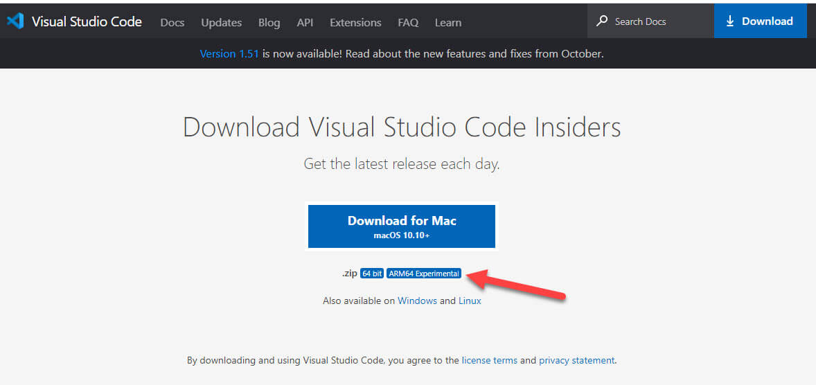 Download Visual Studio Code step 3